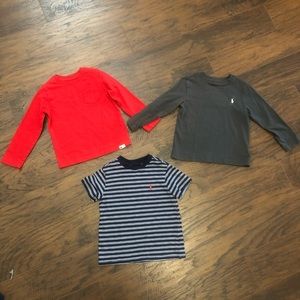 Set of 3 toddler boy shirts size 3T